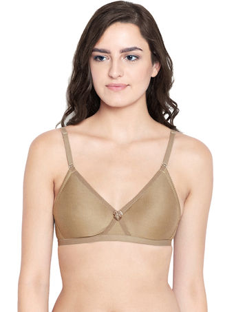 Seamless Cup Bra-5551CA with free transparent strap