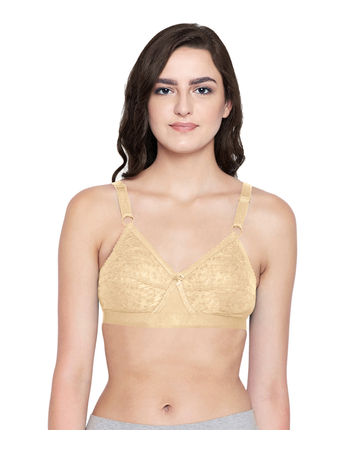 BODYCARE Women's Cotton Chicken Non Padded Bra – Online Shopping