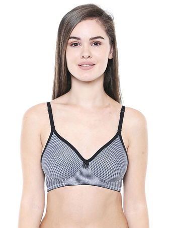 Perfect Coverage Bra-6505 with free transparent strap