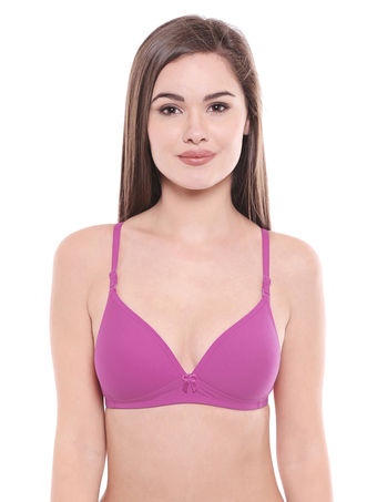 Buy Bodycare Cotton Peach Color Bra 5506PE Online