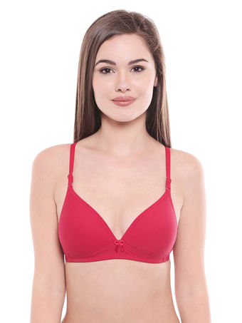 Lightly Padded Bra-6552pink, 6552pink