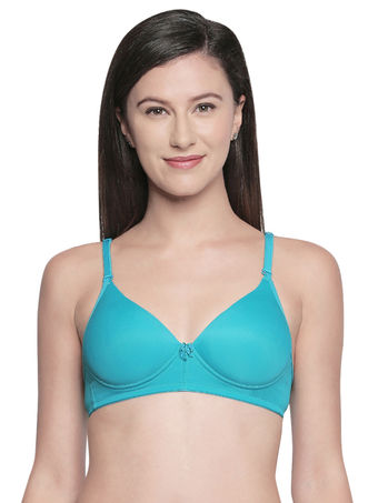 BODYCARE 6566CO Cotton, Spandex Full Coverage Push Up Sports Bra (30B,  Coral) in Varanasi at best price by Arihant Trading Company - Justdial