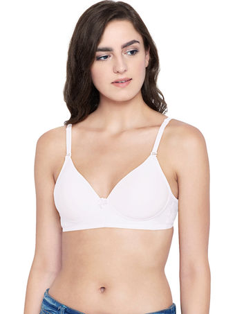 Transparent Training Bra White - Push Up