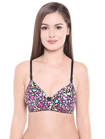 Buy Animal Patterned Front Open Cage Bra Online India, Best Prices