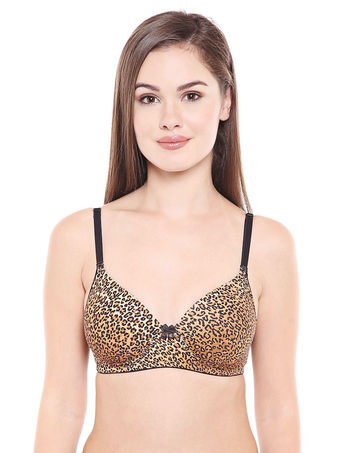 Polyester Padded Animal Print Sports Bra at Rs 125/piece in Mumbai