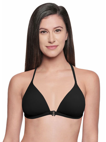 Bodycare Low Coverage, Front Open, Seamless Padded Bra-6571-skin, 6571- skin