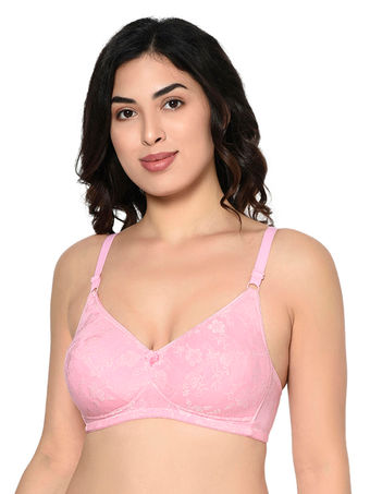 Bodycare Non Padded Bra-1581-pink, 1581-pink