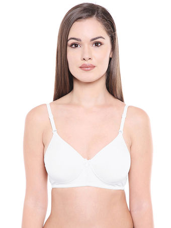 Lightly Padded Bra-6588W with free transparent strap