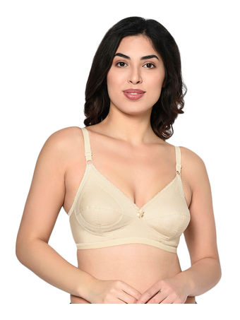 Bodycare Non Padded Bra-6596-Skin