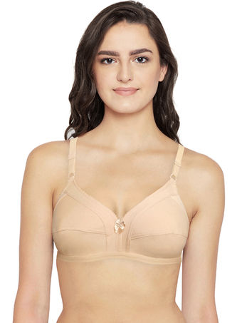 Bodycare Full Coverage, Non Padded Bra-6801-white