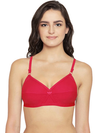 Bodycare Burgundy Bra - Buy Bodycare Burgundy Bra online in India