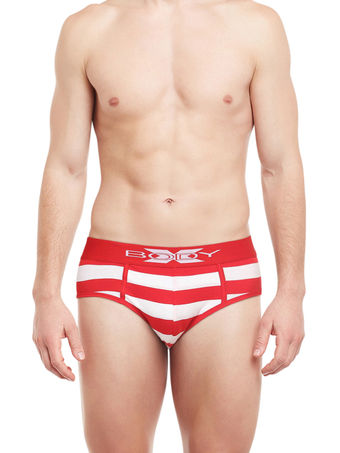 Body X Striped Briefs-BX03B