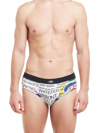 Body X Printed Briefs-BX06B