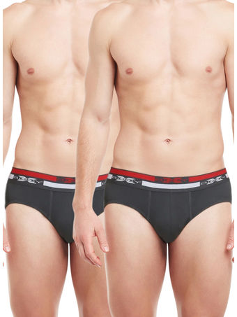 Body X Solid Briefs-Pack of 2-BX12B