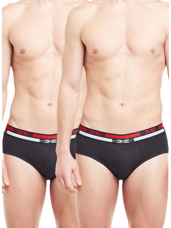 Body X Solid Briefs-Pack of 2-BX12B