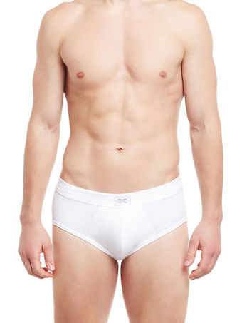 Body X Solid Briefs-BX14B-W