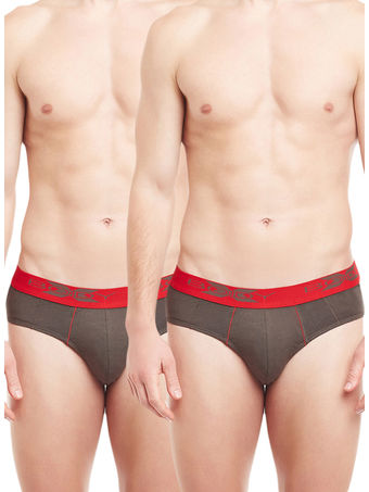 Body X Solid Briefs-Pack of 2-BX16B