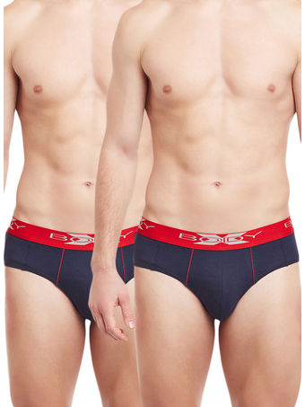 Body X Solid Briefs-Pack of 2-BX16B