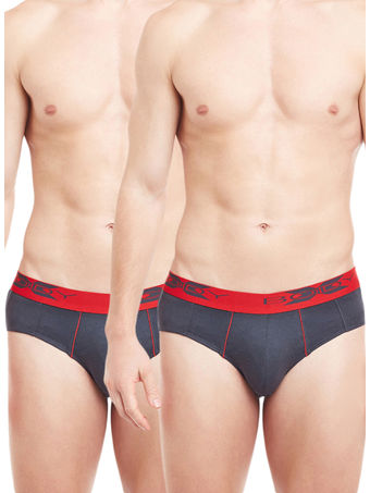 Body X Solid Briefs-Pack of 2-BX16B