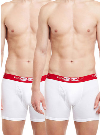 Body X Solid Trunks-Pack of 2-BX18T-W