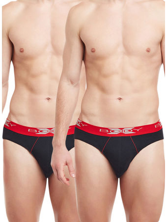 Body X Solid Briefs-Pack of 2-BX21B