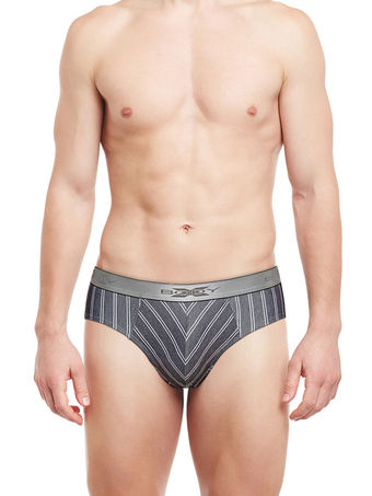 BODY X Mens Cotton Solid Briefs-BX32BORG