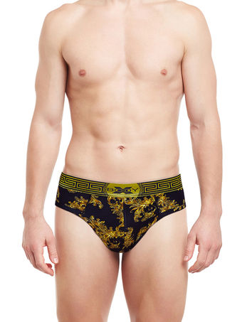 BodyX Printed Briefs-BX28B-Printed Navy