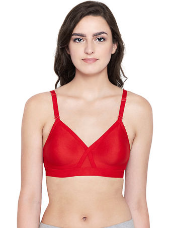 Buy online Contrast Binding Sports Bra from lingerie for Women by