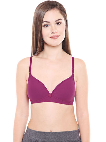 Padded Bra-6552WI with free transparent strap