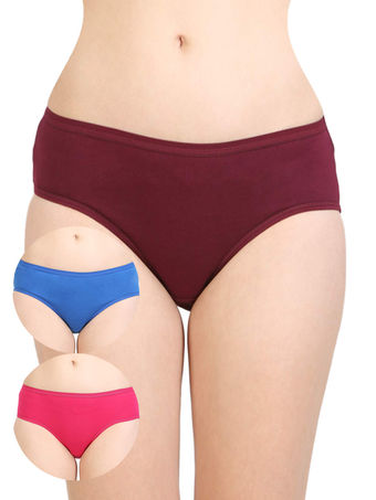 Buy BODYCARE Women's Blended Panty (Pack Of 1) (S-11B-M_Black_M) at