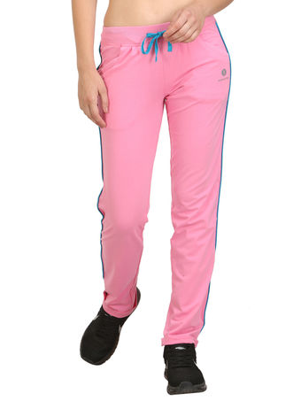 Bodyactive Women Light Pink Trackpant-LL1-LPI