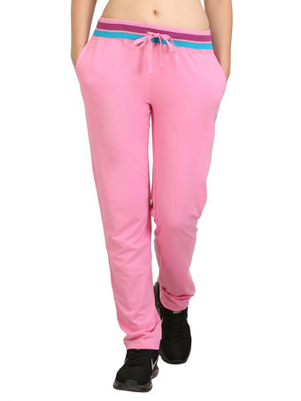 Bodyactive Women Light Pink Trackpant-LL3-LPI
