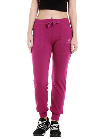 Bodyactive Women Wine Trackpant-LL5-WIN