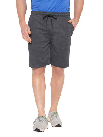 Bodyactive Polyester Sports Shorts for Men-SH30-BLK