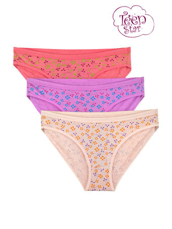 BODYCARE T-929 100% Cotton Teenager Panties (Pack Of 3, Assorted) in  Ahmedabad at best price by Surbhi Selection - Justdial