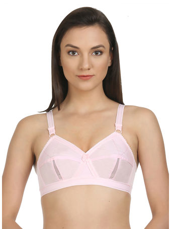 Buy Bodycare Pack of 3 B-C-D Cup Bra In White Colour online