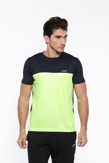 lime green crew neck