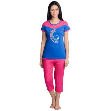 Sale Blue Pink Top Capri Sale Blue Pink Top Capri