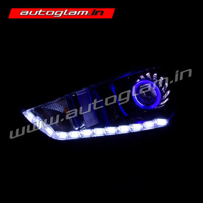 Hyundai Creta 2015-18 AUDI Style DRL Projector  Headlights, AGHC362CL