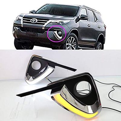Toyota Fortuner (2016-2020), Car Fog Lamp LED DRL Reflector, AGTF232DRL