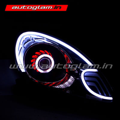 Honda Brio Audi Style Xenon HID Projector Headlights, AGHB610