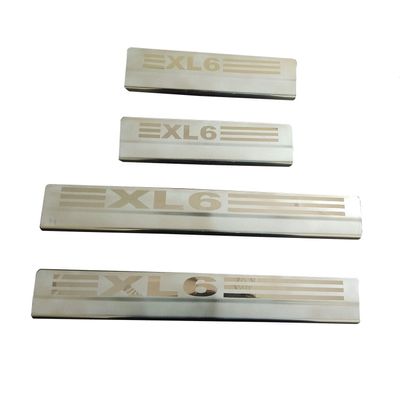 Door Scuff Sill Plates Guard for Maruti Nexa XL6 - Set of 4, AGMSXL696SP