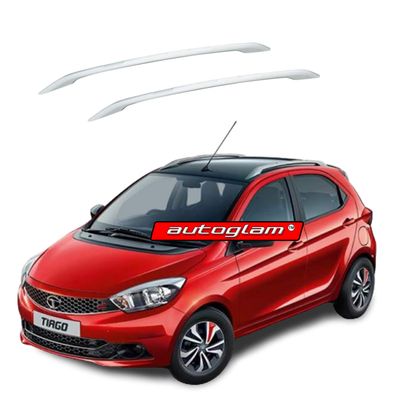 Roof Rails for TATA Tiago, Color - Silver, AGTT344RR