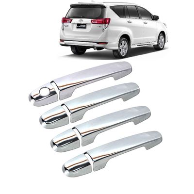 Toyota Innova Crysta - Set of 4 Car Door Handle Chrome Cover, AGTI61CA