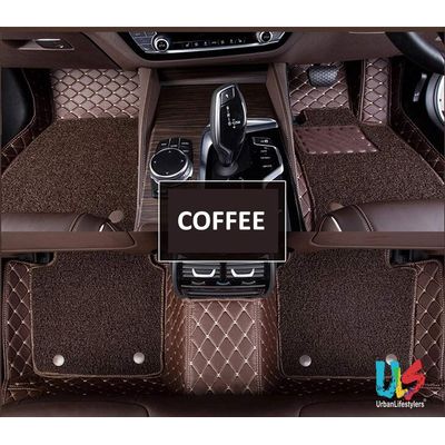 Toyota Fortuner 2015 - 7D Economy Custom Fitted Car Mats Coffee, AGTF245CM