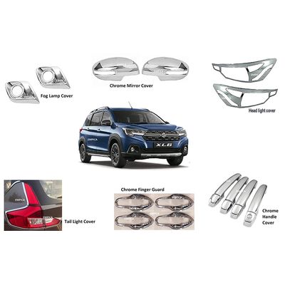 CHROME KIT COMPATIBLE FOR MARUTI SUZUKI NEXA XL6 (SET OF 6), AGMSX6CA