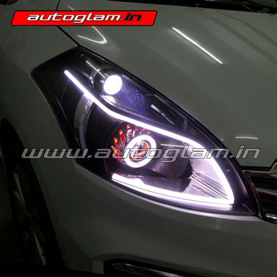 Maruti Suzuki Ertiga 2012-2017 Audi Q5 Style HID Projector Headlights, AGME903