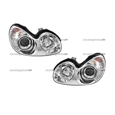 HYUNDAI SONATA GOLD CAR HEADLIGHT ASSEMBLY - SET of 2 (Right and Left)