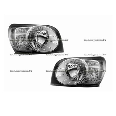 MAHINDRA SCORPIO NEW CAR HEADLIGHT ASSEMBLY - SET of 2 (Right and Left)