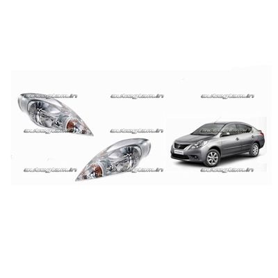 NISSAN SUNNY CAR HEADLIGHT ASSEMBLY - SET of 2 (Right and Left)